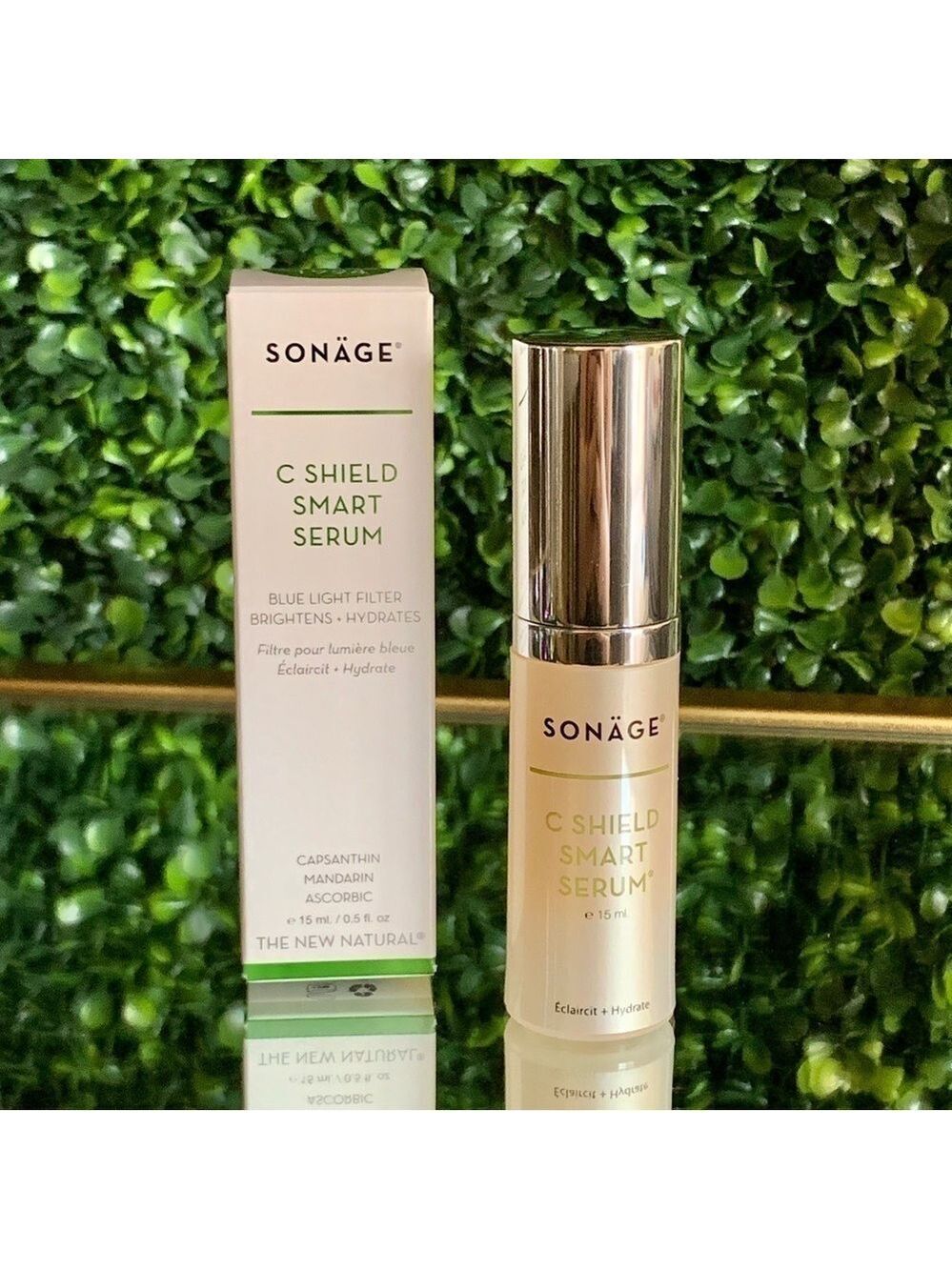 Sonage C Shield Smart Serum | NEW | 15mL 0.5oz Vitamin C Bluelight Protection